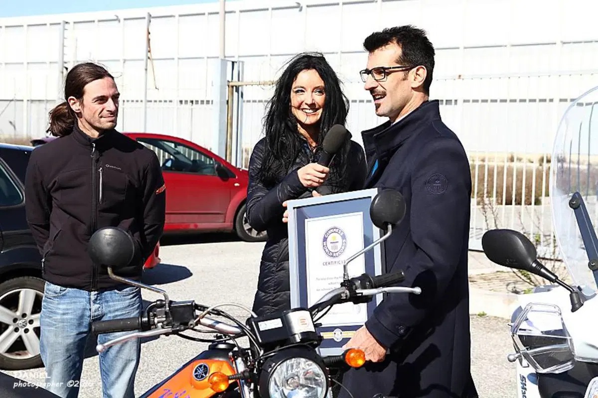Motodays: Marcello Sarandrea nel Guinness dei primati (video) (17)