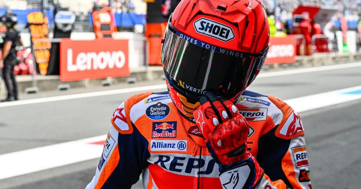 MotoGP 2023. GP di Olanda. Marc Marquez, 17esimo e sincero: "&Egrave; il momento pi&ugrave; duro della mia carriera"