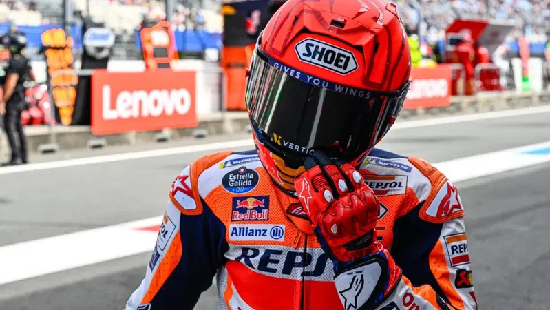 MotoGP 2023. GP di Olanda. Marc Marquez, 17esimo e sincero: "&Egrave; il momento pi&ugrave; duro della mia carriera"