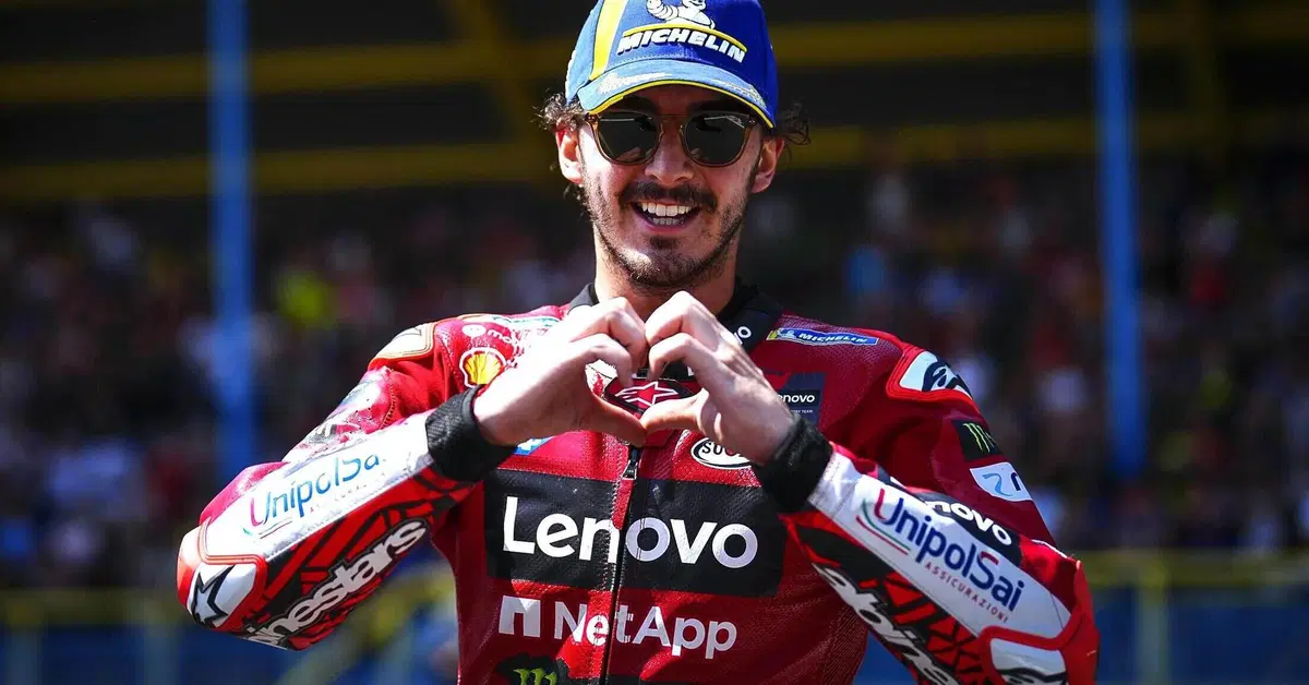 MotoGP 2023. GP di Olanda. Pecco Bagnaia: "Marco Bezzecchi ha perso la scommessa, mi deve un pranzo, molto costoso"