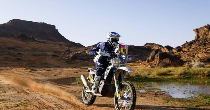 Dakar 2024. Skyler Howes-Husqvarna, Rapporto Interrotto