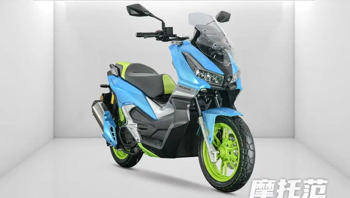 La marca è MVCagiva, ma di italiano ha ben poco: ecco il Crazy Weekend 150 ADV [GALLERY] (3)