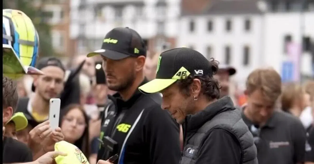 [VIDEO] Valentino Rossi &egrave; pronto per la 24h di SPA. E quanti tifosi l&igrave; per lui!