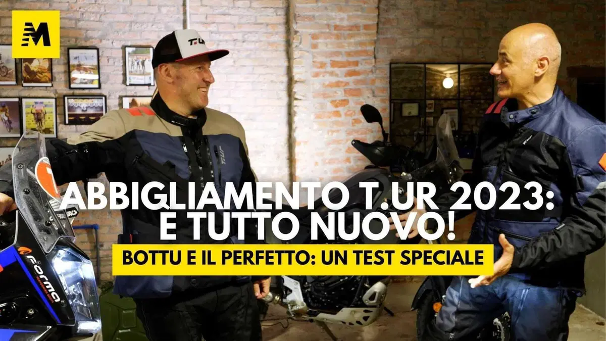 T.UR Abbigliamento: Bottu e il Perfetto raccontano le novità 2023. E le provano con le Ténéré! (9)