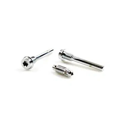 Viti e spurgo cromati pinza freno posteriore per S 