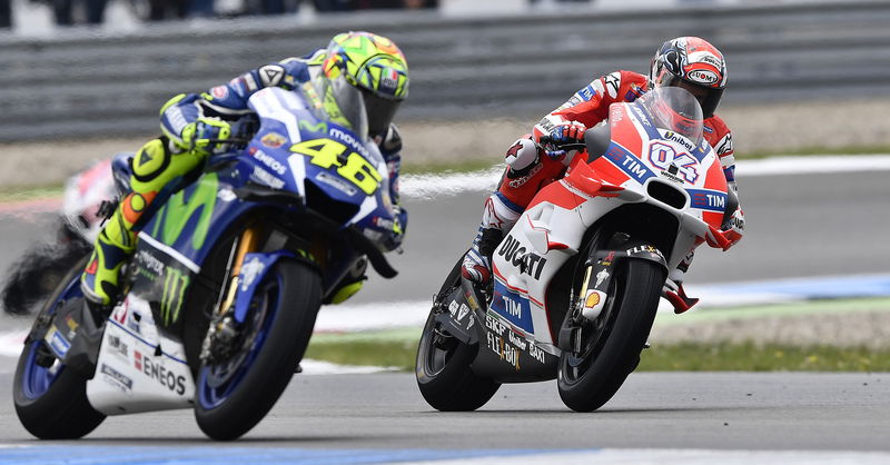 MotoGP, Assen 2016. Dovizioso: &quot;Io e Rossi ci siamo autoeliminati&quot;