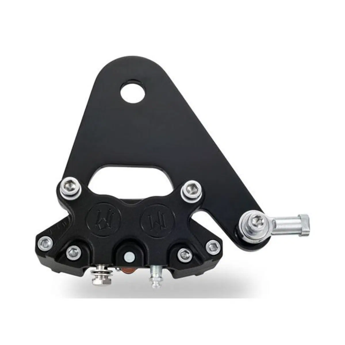 Pinza freno PM 4 pistoni post. Completa di support Performance Machine
