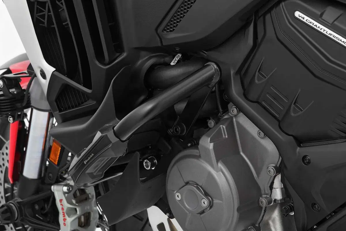 Wunderlich: paracilindri motore per Ducati Multistrada V4 (2)