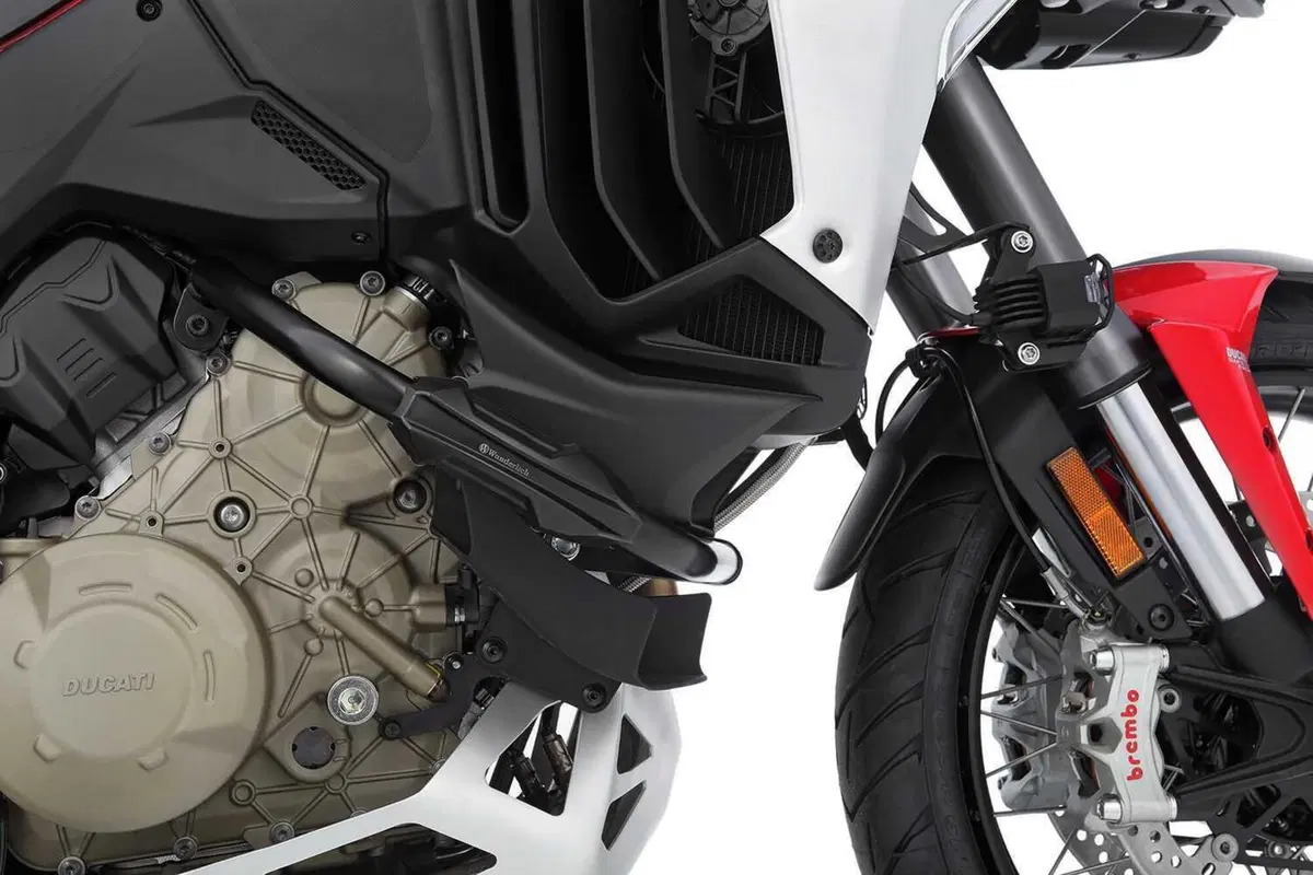 Wunderlich: paracilindri motore per Ducati Multistrada V4 (5)