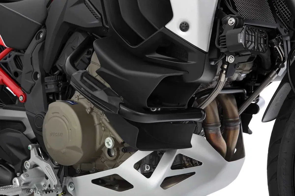 Wunderlich: paracilindri motore per Ducati Multistrada V4 (6)