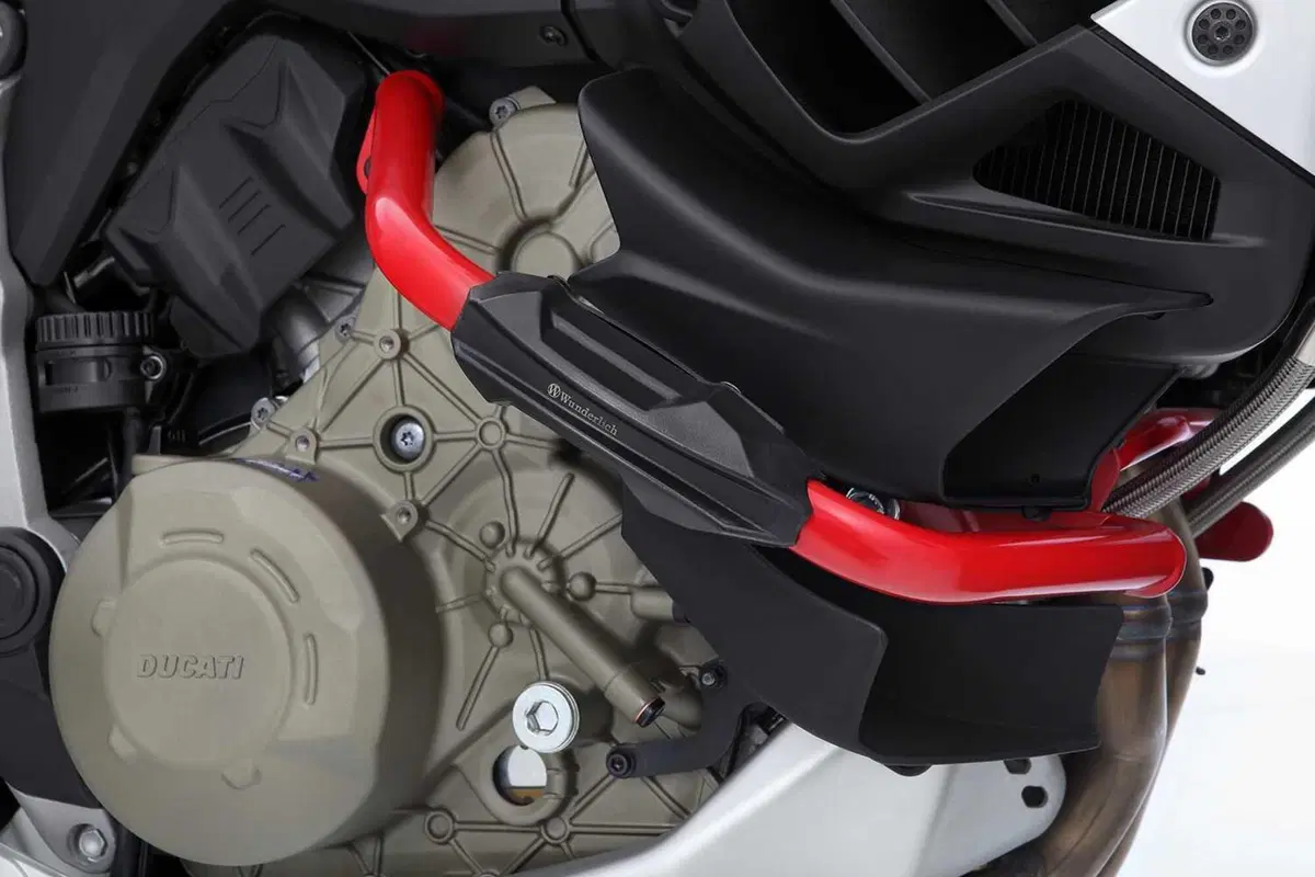 Wunderlich: paracilindri motore per Ducati Multistrada V4 (3)