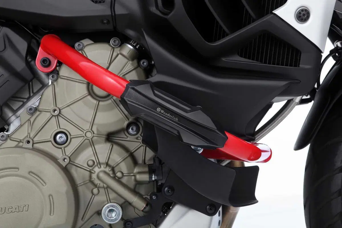 Wunderlich: paracilindri motore per Ducati Multistrada V4 (4)