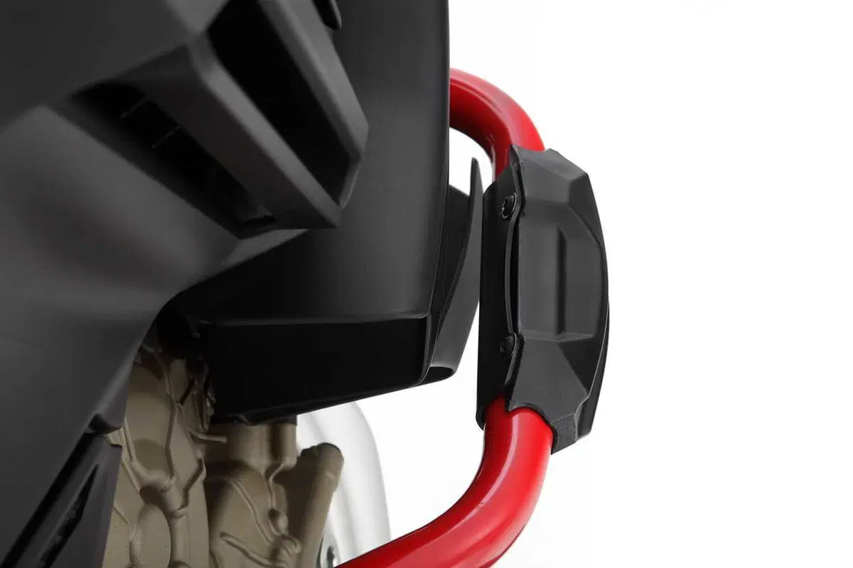 Wunderlich: paracilindri motore per Ducati Multistrada V4 (6)