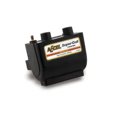 bobina nera da 2,3 ohm Accel Super Coil nera per S