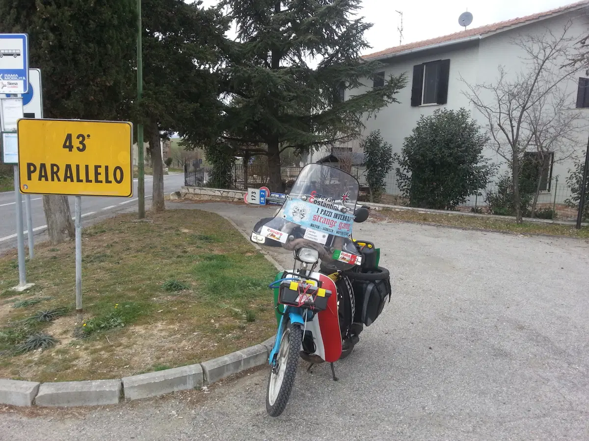 Da Roma all’Elefantentreffen su un Ciao! (5)