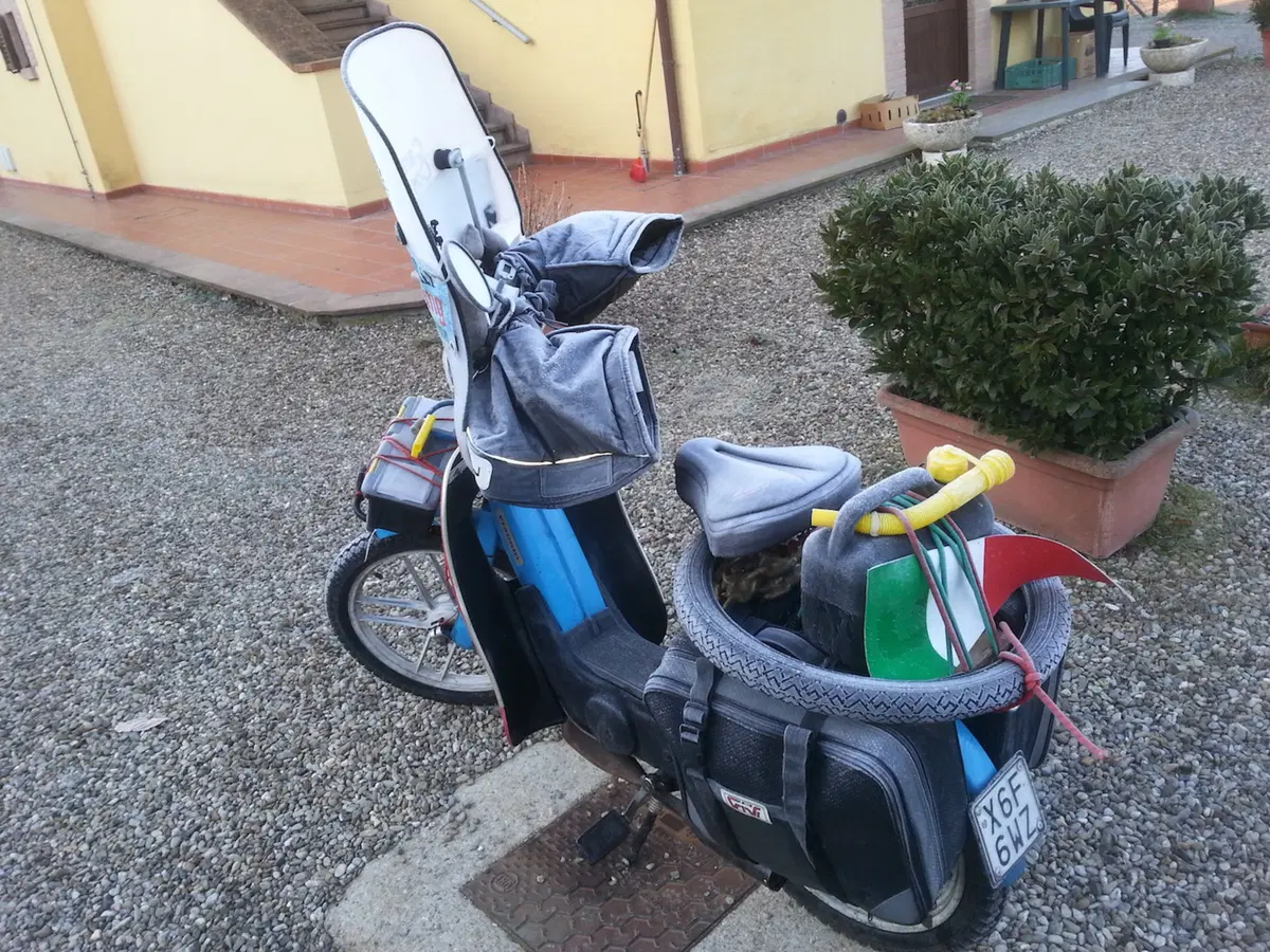 Da Roma all’Elefantentreffen su un Ciao! (6)