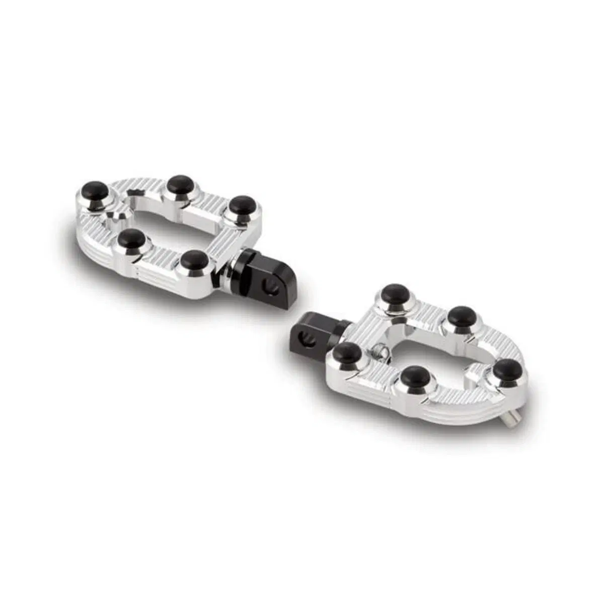 Pedaline Arlen Ness MX cromate senza adattatori