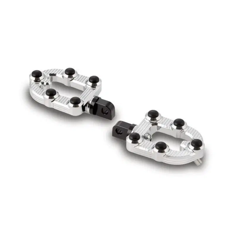 Pedaline Arlen Ness MX cromate senza adattatori