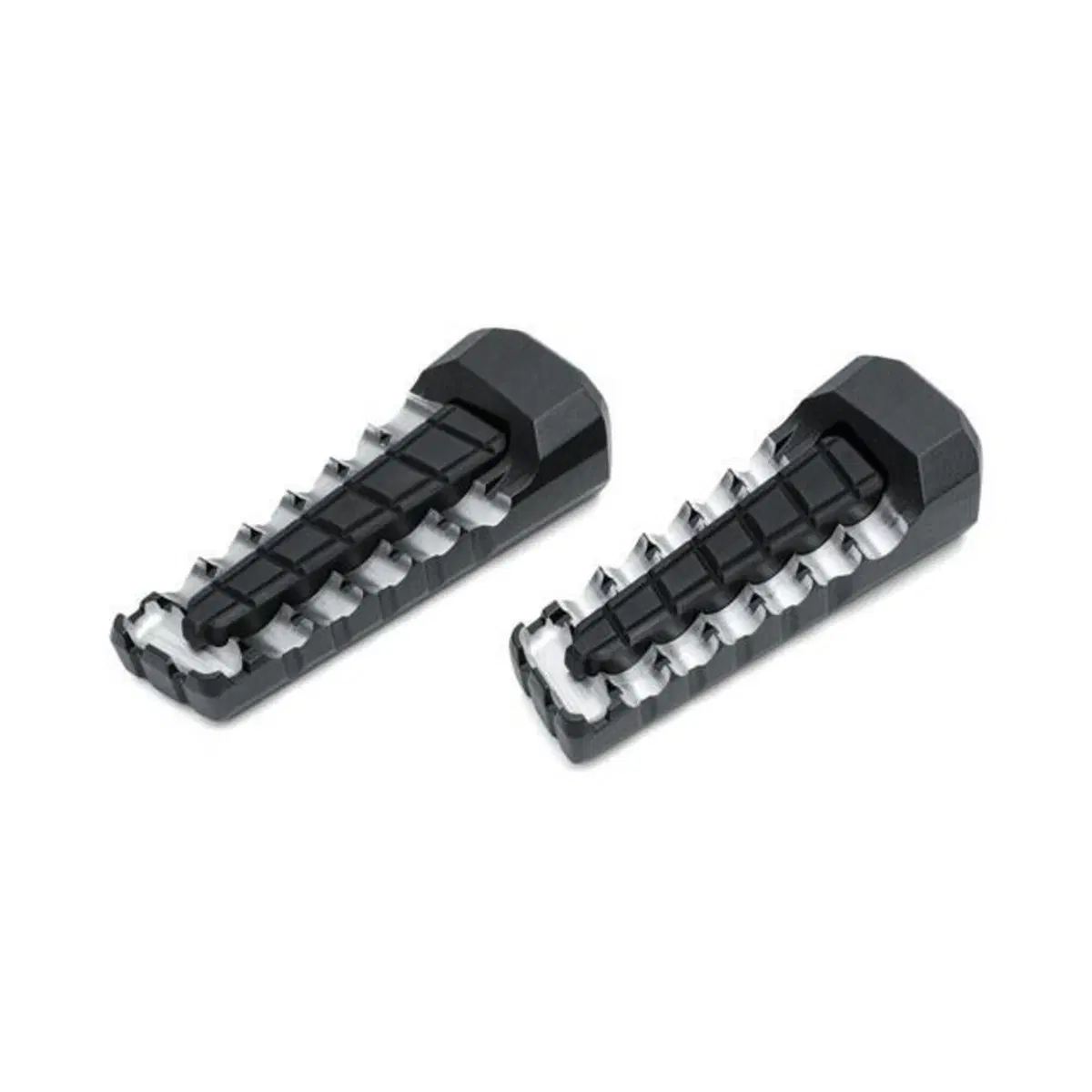 Pedaline Kuryakyn Riot-X nere e cromate Kuryakyn 