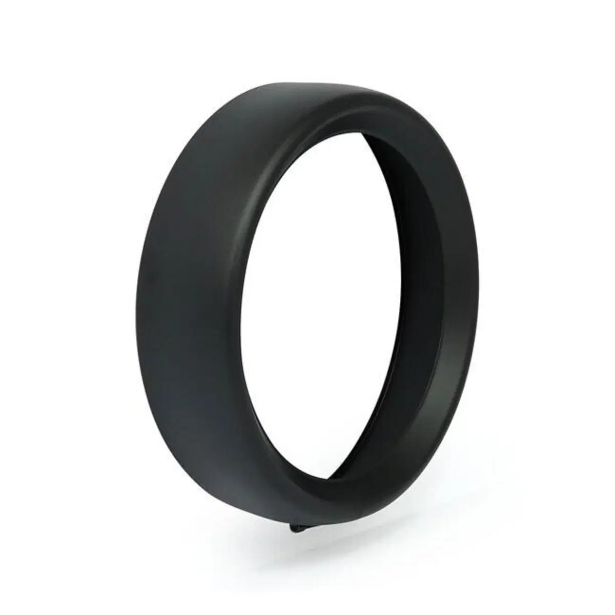 Ghiera per faro da 7” Recessed nera opaca per Dyna 