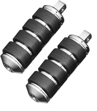 Pedaline vibra-kushion per guidatore - cromate Cus 