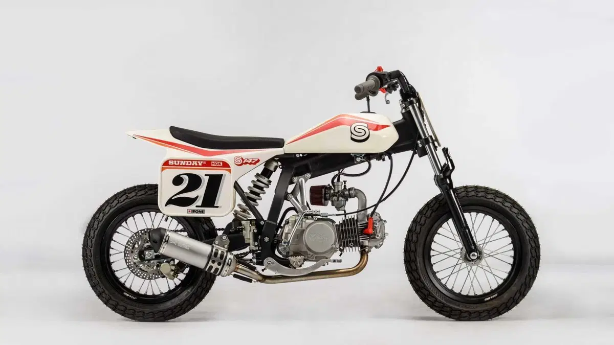 YCF Flat Track Bike 124 Flat Track Bike S124E (2022 - 24) (5)