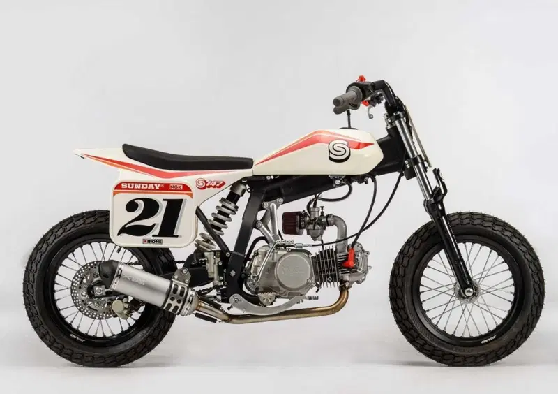YCF Flat Track Bike 124 Flat Track Bike S124E (2022 - 24) (5)