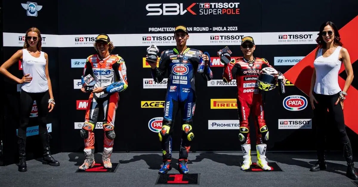 SBK 2023. GP d'Italia. Toprak Razgatlioglu conquista la Superpole a Imola