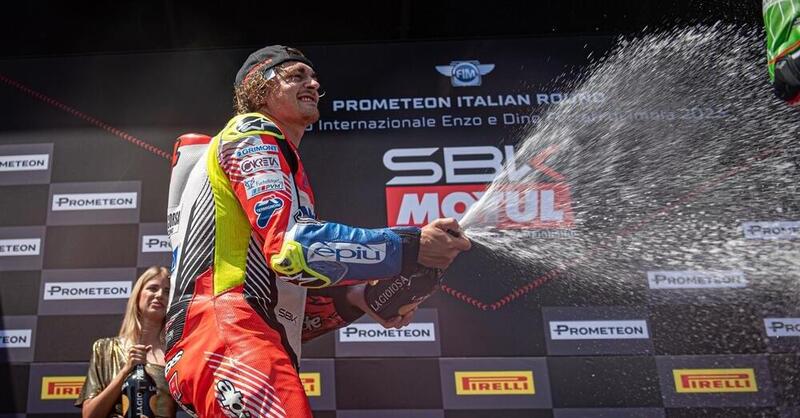 SBK 2023. GP d&#039;Italia a Imola. Axel Bassani: &quot;Ho provato a imporre il mio ritmo ma... Toprak &egrave; Toprak!&quot;