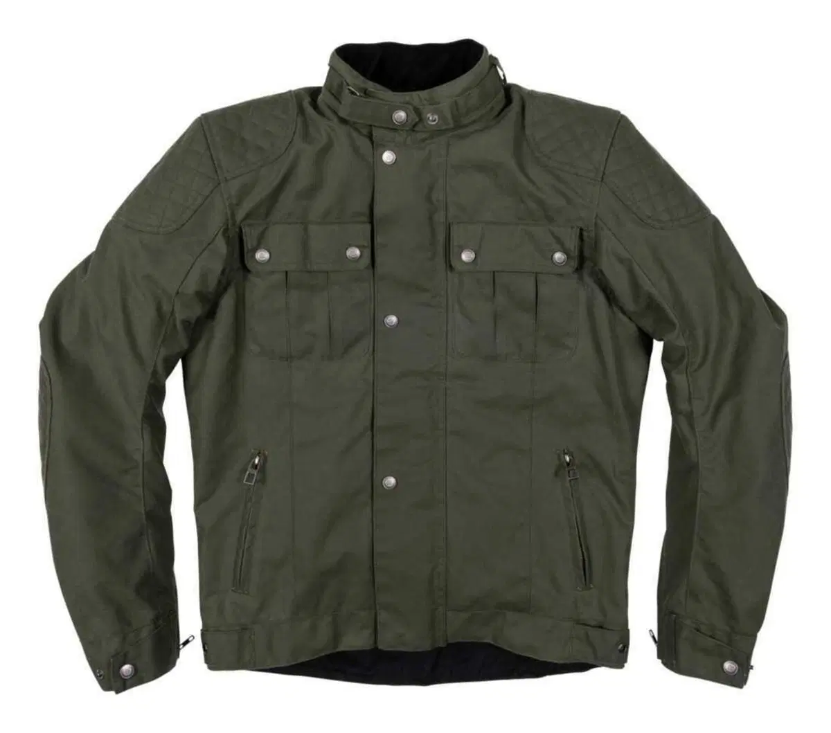 Louis Moto: giacca estiva Detlev in cotone cerato (7)