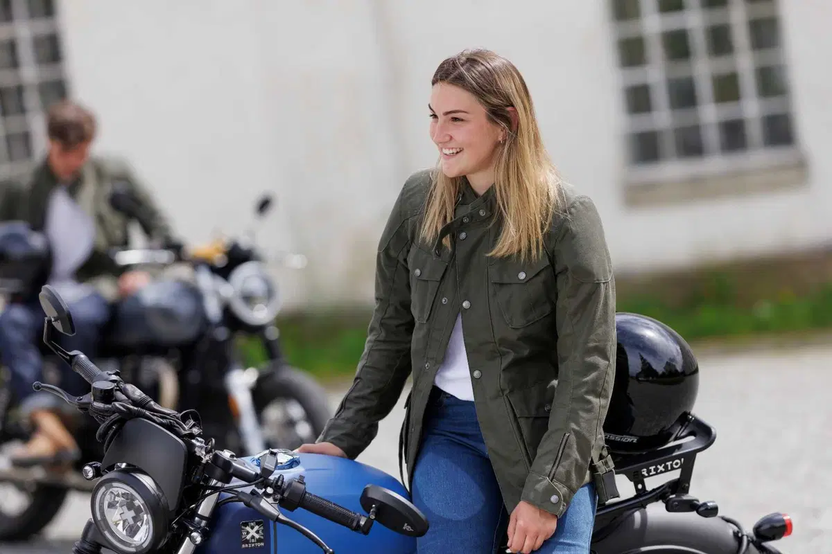 Louis Moto: giacca estiva Detlev in cotone cerato (14)