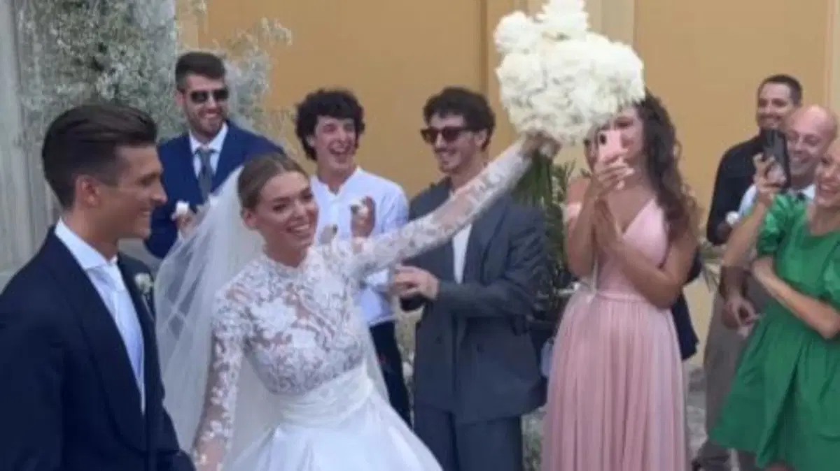 MotoGP 2023. Luca Marini e Marta Vincenzi si sono sposati! [GALLERY] (10)