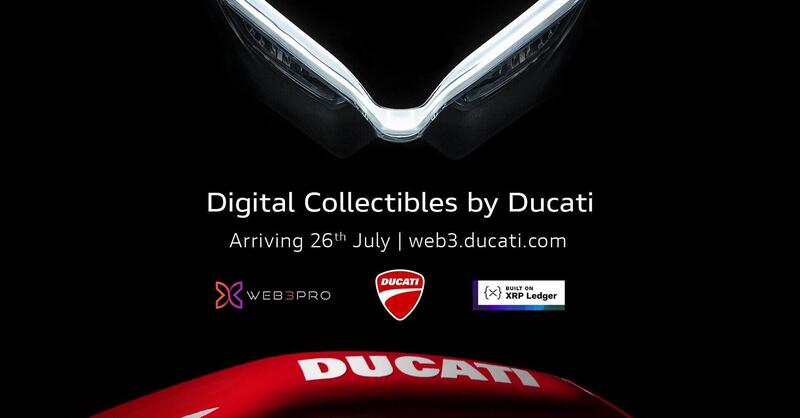 Ducati entra nel Web3: il 26 luglio rilascio del primo oggetto digitale da collezione Ducati