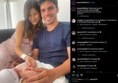 MotoGP 2023. Oltre ai due neo sposi c'è da segnalare Joan Mir, neo papà del suo omonimo!