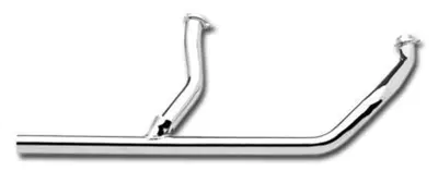 Collettore 2 in 1 cromato Paughco Per FL Shovel da