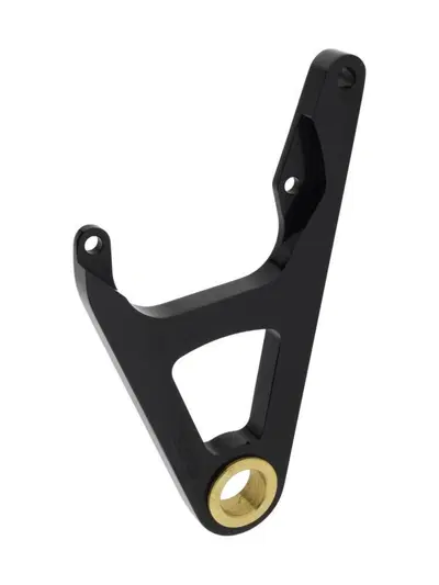 Supporto pinza freno anteriore destra nero PM per Performance Machine