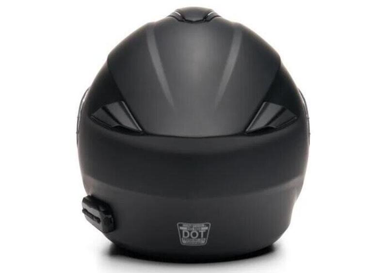 Casco Outrush-R con interfono integrato Nero Opaco