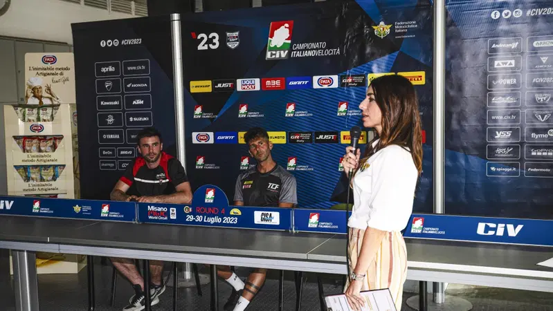CIV 2023. Misano Racing Night. Luca Salvadori: "Quanto &egrave; veloce questa Misano in notturna!" [L'INTERVISTA]