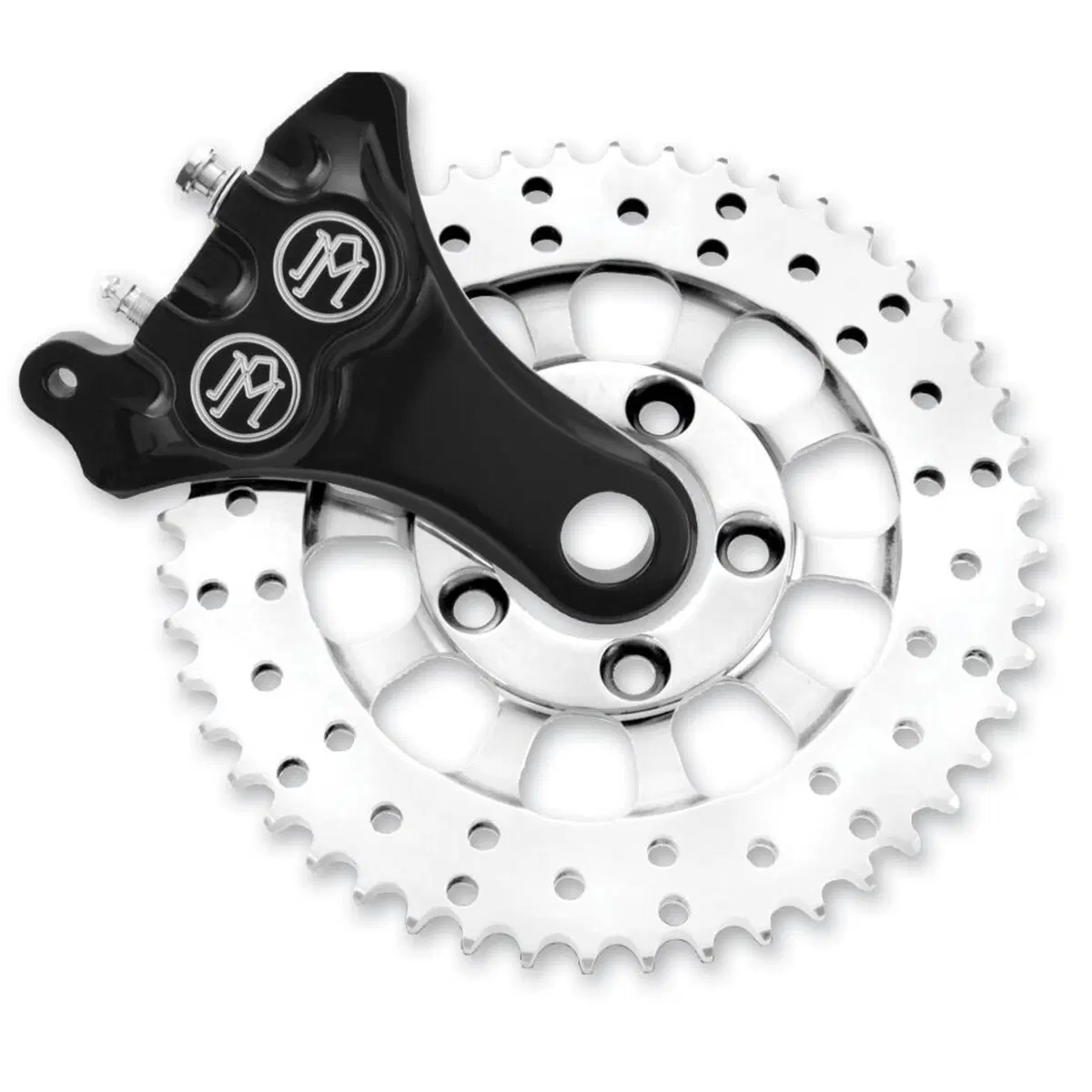 Pinza Performance Machine 4 pistoni nera per coron