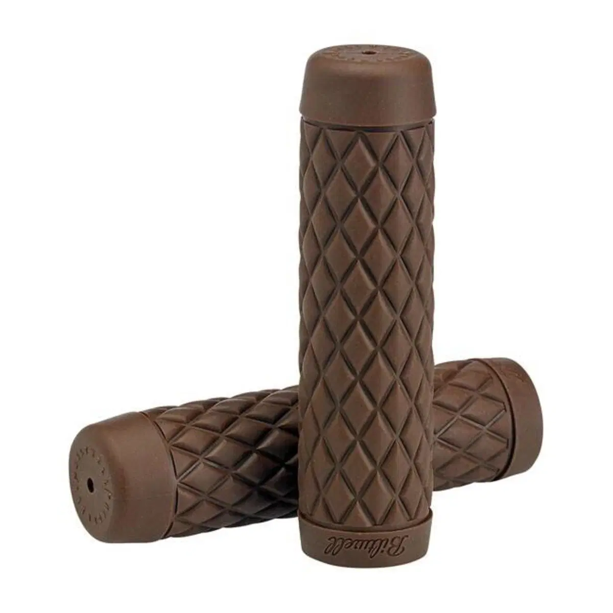 Manopole Biltwell Torker marroni per acceleratore