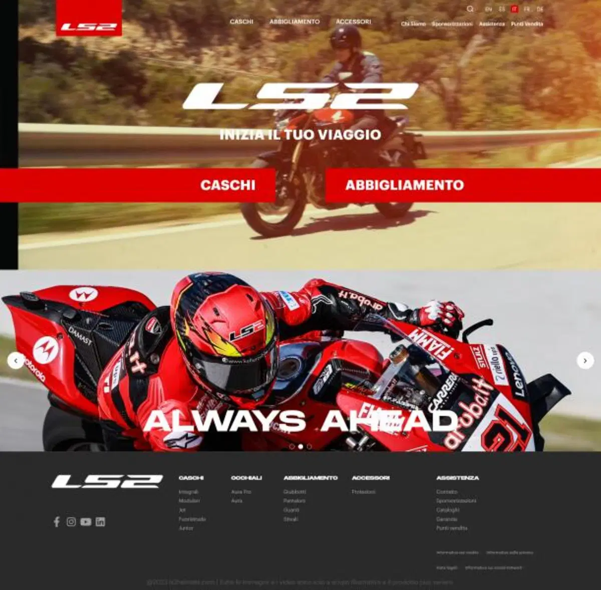 LS2 lancia il suo nuovo sito web