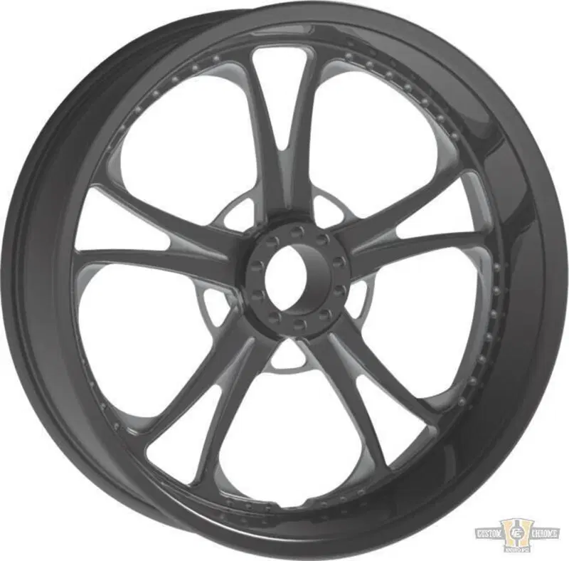Ruota 16x5 REVTECH T-5 nera