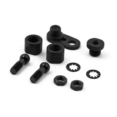 Supporti frecce neri con snodo regolabile da fissa 