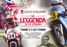 Volete incontrare Schwantz e Uncini? I due campioni saranno ospiti di Suzuki ad Autolook Week Torino