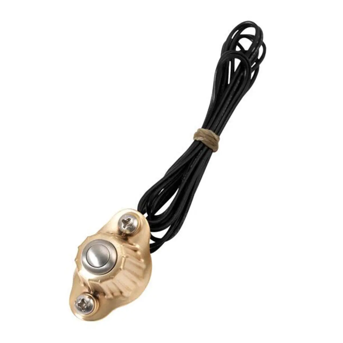 Pulsante Deluxe K-Tech ottone satinato Kustom Tech 