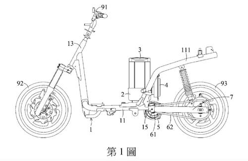 Ecco i primi disegni del nuovo scooter elettrico SYM (4)