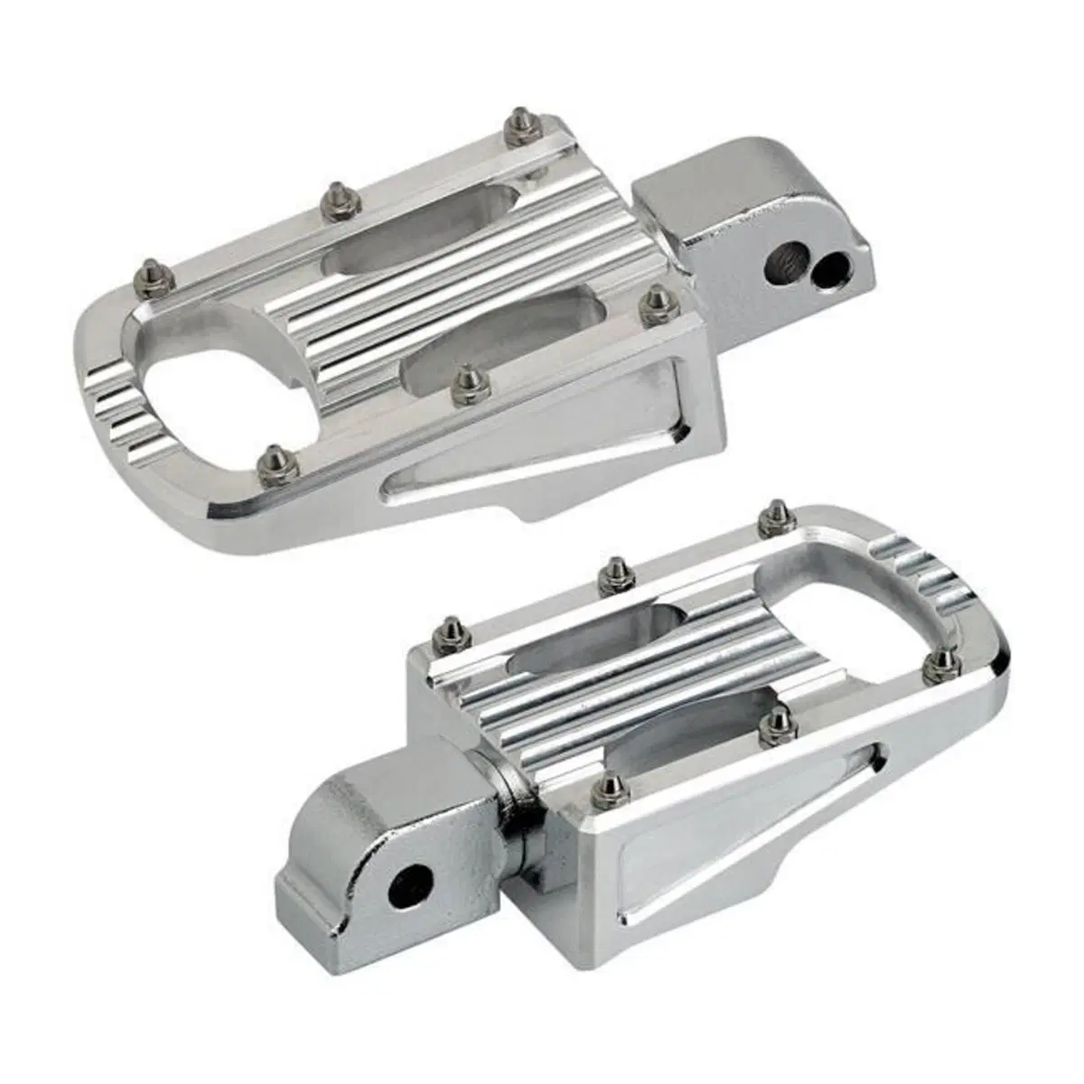 Pedaline passeggero Biltwell Punisher lucide con a