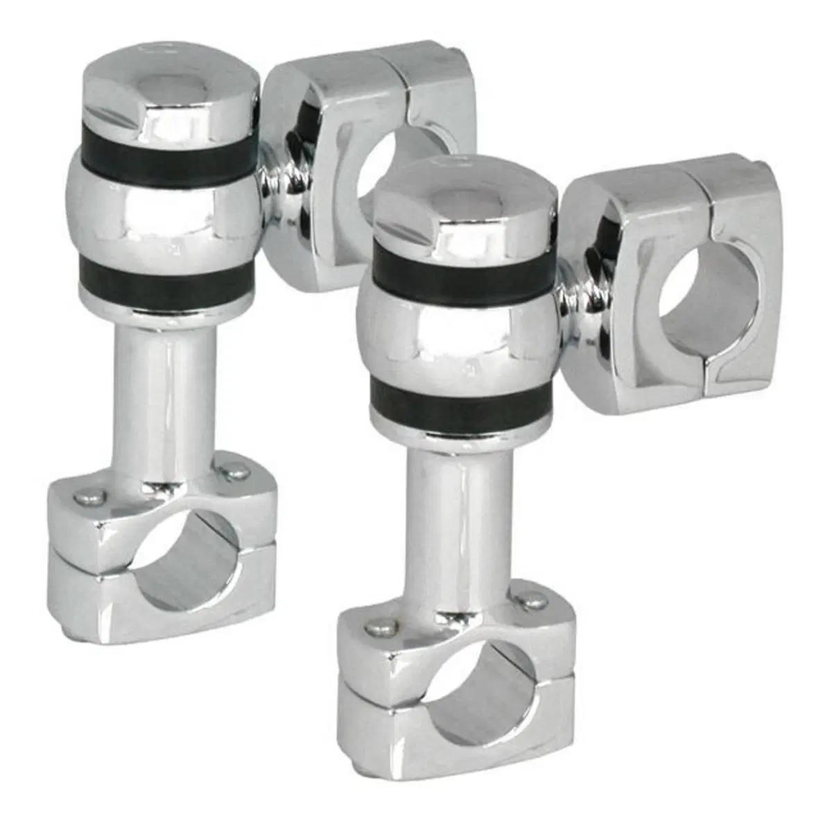 Riser Paughco Dog Bone alti 3”, disassamento 2”, c