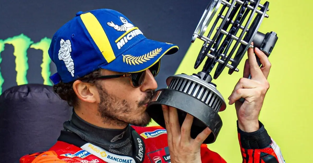 MotoGP 2023. GP della Gran Bretagna a Silverstone. Pecco Bagnaia: "Aleix Espargaro &egrave; stato pi&ugrave; bravo"