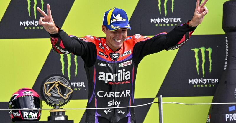 MotoGP 2023. GP della Gran Bretagna a Silverstone. Aleix Espargaro: &ldquo;Mio figlio mi ha detto: pap&agrave; stai davanti, cos&igrave; ti inquadrano&rdquo;